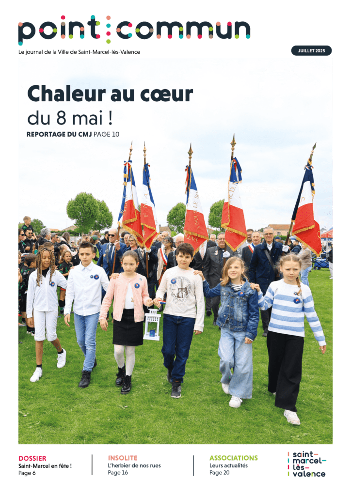 Point commun - Juillet - Septembre 2025 - Ville de Saint-Marcel-lès-Valence